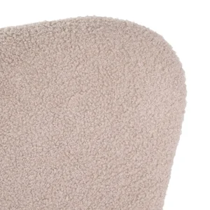 Fotel Lunnie Bujany W Tkaninie Teddy Boucle 67X78X92 Cm