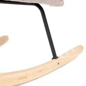 Fotel Lunnie Bujany W Tkaninie Teddy Boucle 67X78X92 Cm