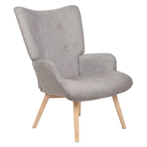 Fotel Moss Pop W Tkaninie Ciemnobezowy 72X73X96Cm