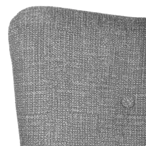 Fotel Moss Pop W Tkaninie Szary 72X73X96Cm