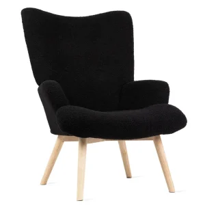 Fotel Moss Teddy Boucle W Tkaninie Teddy