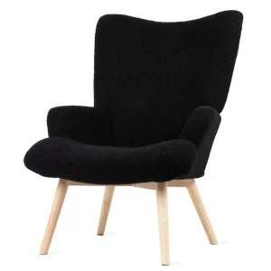 Fotel Moss Teddy Boucle W Tkaninie Teddy