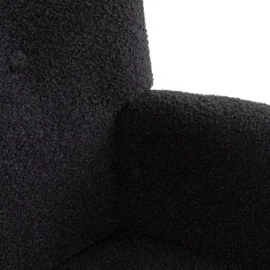 Fotel Moss Teddy Boucle W Tkaninie Teddy