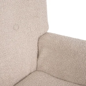 Fotel Moss Teddy Boucle W Tkaninie Teddy