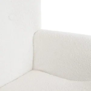 Fotel Moss Teddy Boucle W Tkaninie Teddy