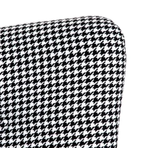 Fotel Moss W Bialo-Czarna Pepitke 70X95Cm