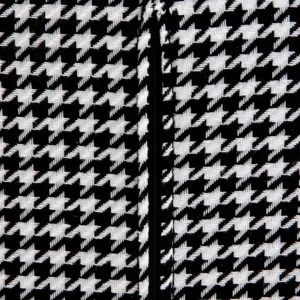 Fotel Moss W Bialo-Czarna Pepitke 70X95Cm