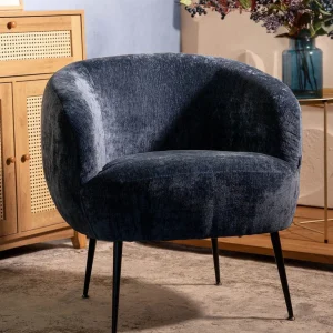 Fotel Pallstol Szenilowy Granatowy 72X70X74Cm