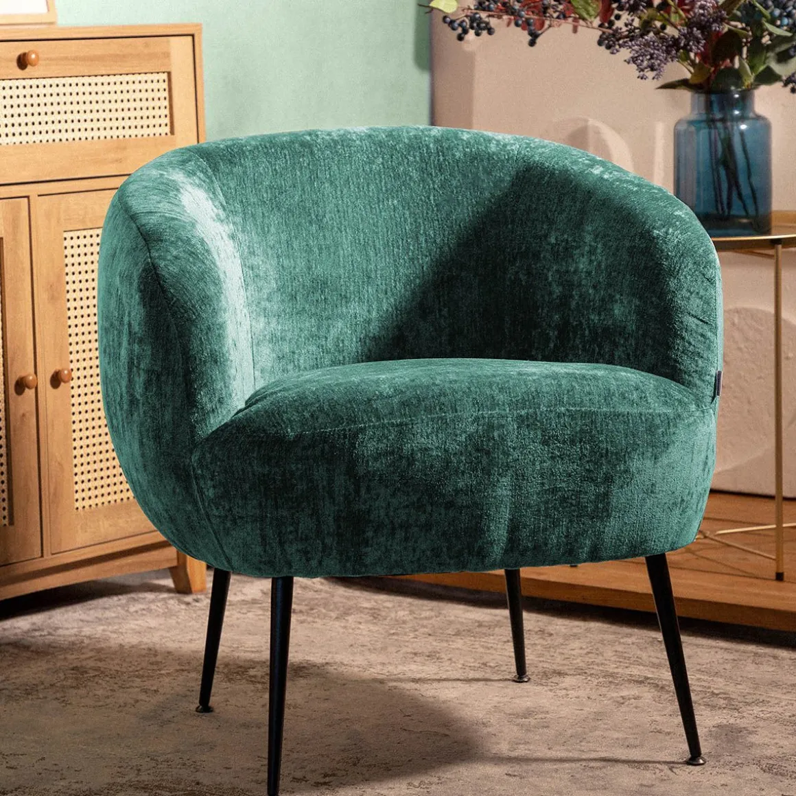 fotel_pallstol_szenilowy__0-2.webp Fotel Pallstol Szenilowy Zielony 72X70X74Cm