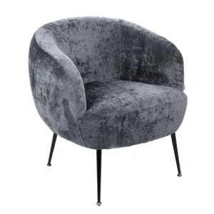 Fotel Pallstol Szenilowy Ciemno Szary 72X70X74Cm