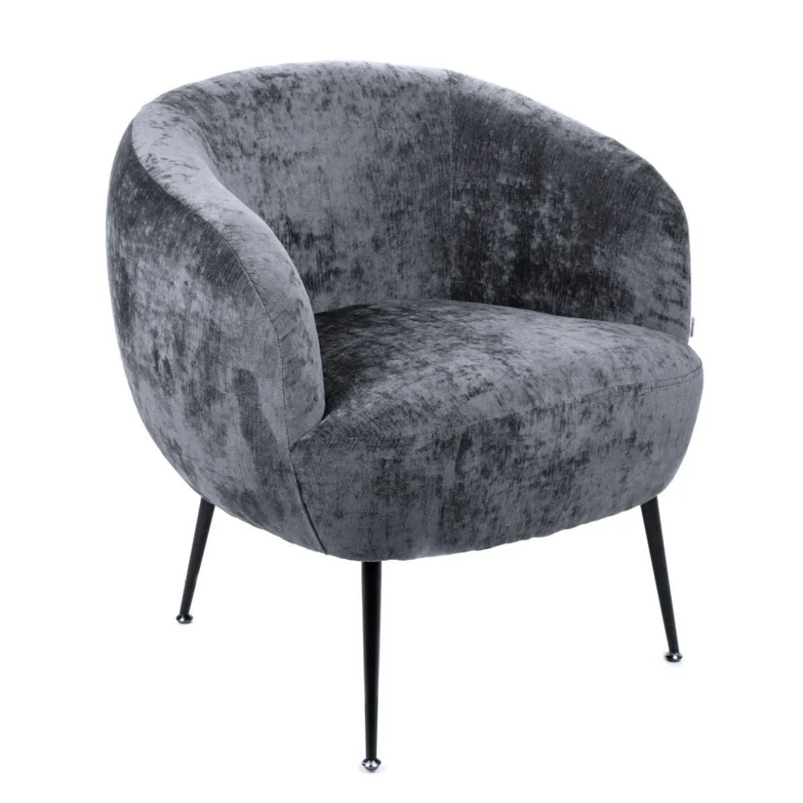 fotel_pallstol_szenilowy__1.webp Fotel Pallstol Szenilowy Ciemno Szary 72X70X74Cm