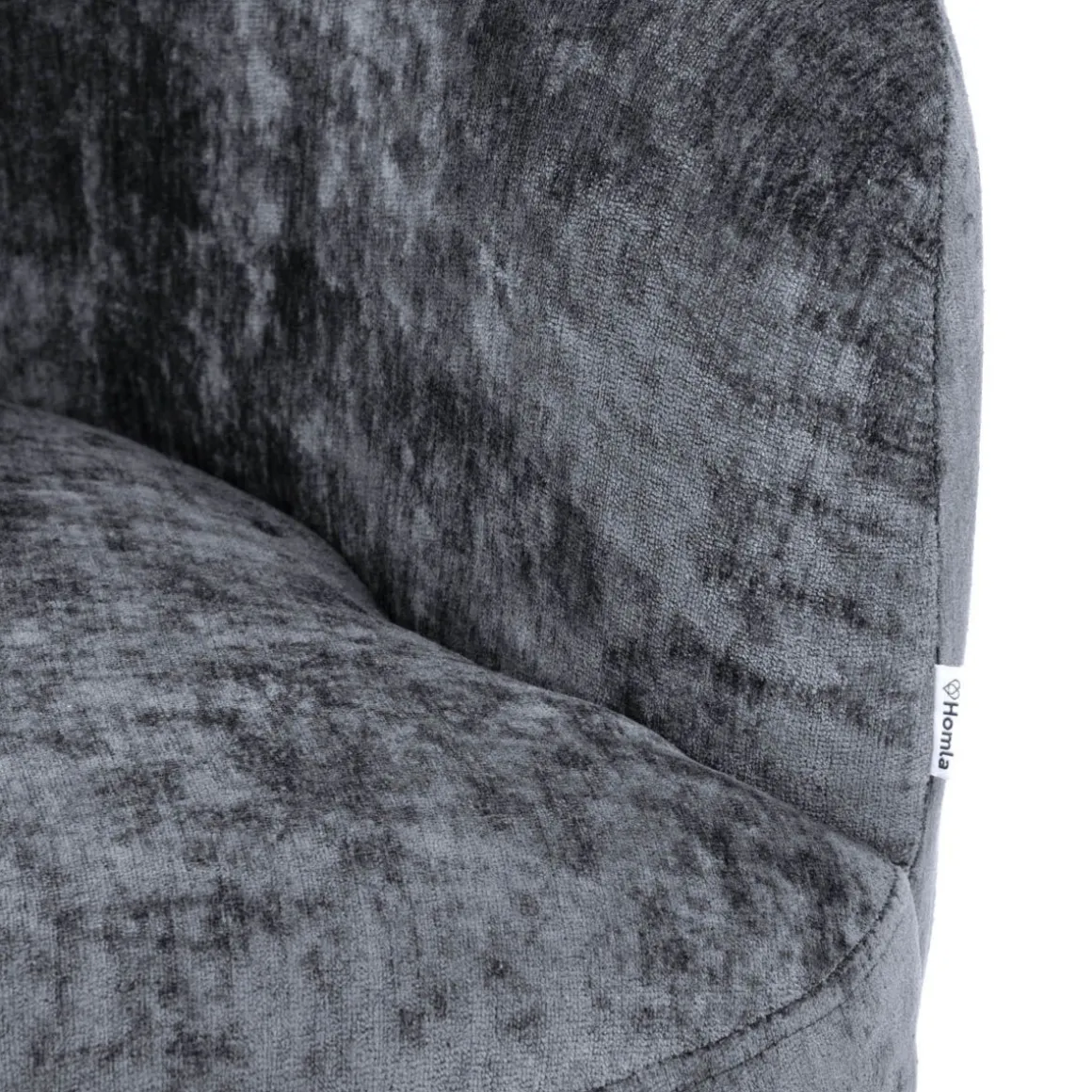 fotel_pallstol_szenilowy__4.webp Fotel Pallstol Szenilowy Ciemno Szary 72X70X74Cm