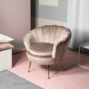 Fotel Shelly Welurowy 82X74X76 Cm