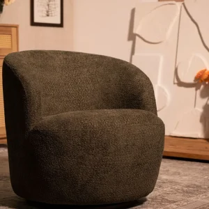 Fotel Svingen Obrotowy Oliwkowy 65.5X77X69Cm