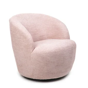 Fotel Svingen Obrotowy Rozowy 65.5X77X69Cm