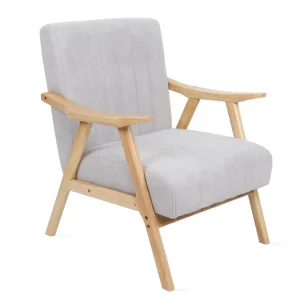 Fotel Terra Jasno Nogi Jasne Drewno 70X75X87 Cm