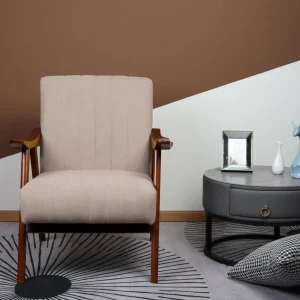 Fotel Terra Nogi Ciemnobrazowe 70X75X87 Cm