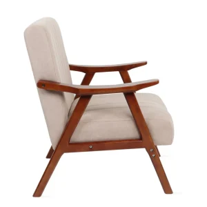 Fotel Terra Nogi Ciemnobrazowe 70X75X87 Cm