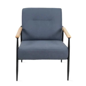 Fotel Veludo Denim 71X70X83 Cm