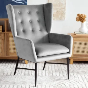 Fotel Vinnande Szary 97X67X73 Cm