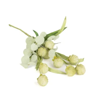 Galazka Sztuczna Blomi Zielone Kulki 58 Cm