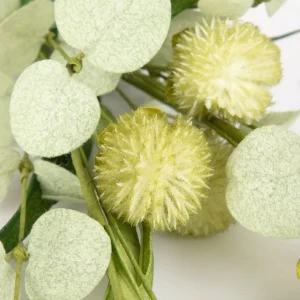 Galazka Sztuczna Blomi Zielone Kulki 58 Cm