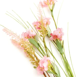 Galazka Sztuczna Meadow Z Malymi Kwiatkami Rozowa 53 Cm