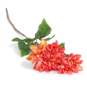 Galazka Sztuczna Tena Dalia Pomaranczowo-Czerwona 60 Cm