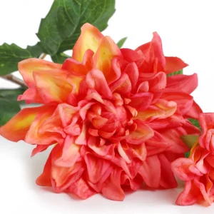 Galazka Sztuczna Tena Dalia Pomaranczowo-Czerwona 60 Cm
