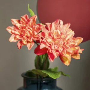 Galazka Sztuczna Tena Dalia Pomaranczowo-Czerwona 60 Cm