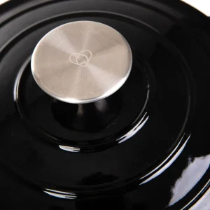 Garnek Andreas Zeliwny Czarny 4 L