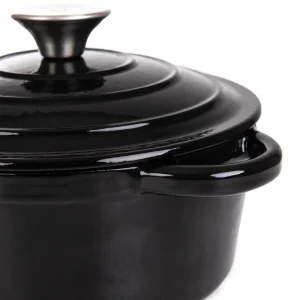 Garnek Andreas Zeliwny Czarny 4 L