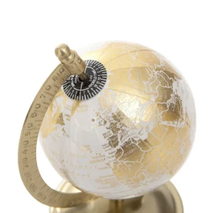 Globus Dekoracyjny Globe Zloty 13X10X18 Cm