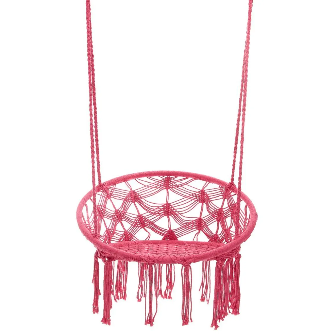 hustawka_circle_doira_mak_0.webp Hustawka Circle Doira Makrama Fuksjowa 82X60X115-138 Cm