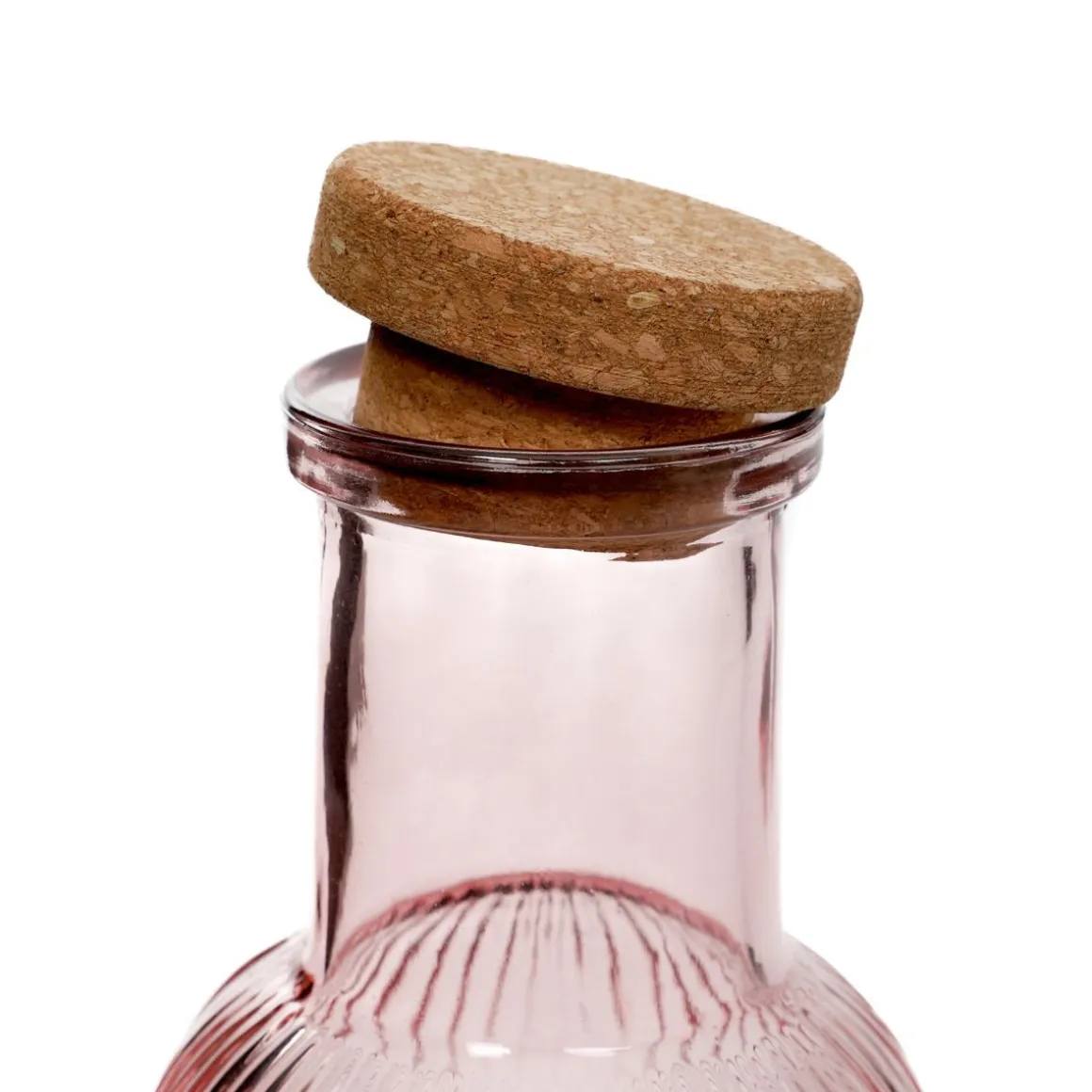 karafka_natia_ryflowana_z_2-2.webp Karafka Natia Ryflowana Z Korkiem Rozowa 1 L