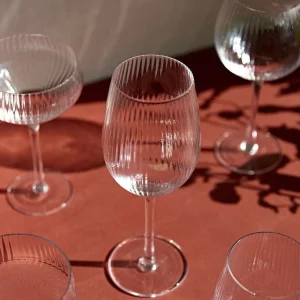 Kieliszek Lynn Ryflowany Transparentny 0,5 L