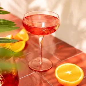 Kieliszek Rosella Koktajlowy Rozowy 0,2 L