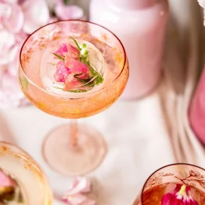 Kieliszek Rosella Koktajlowy Rozowy 0,2 L