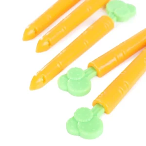 Klipsy Carrot Spozywcze Marchewki 5Szt