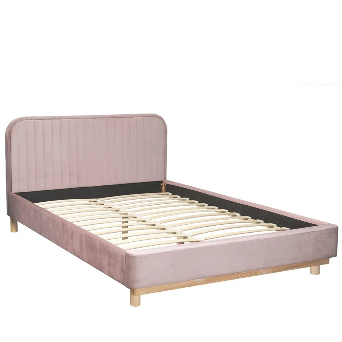 ko_karalius_welurowe_rozo_4-1.webp Łóżko Karalius Welurowe Rozowe 160X200 Cm