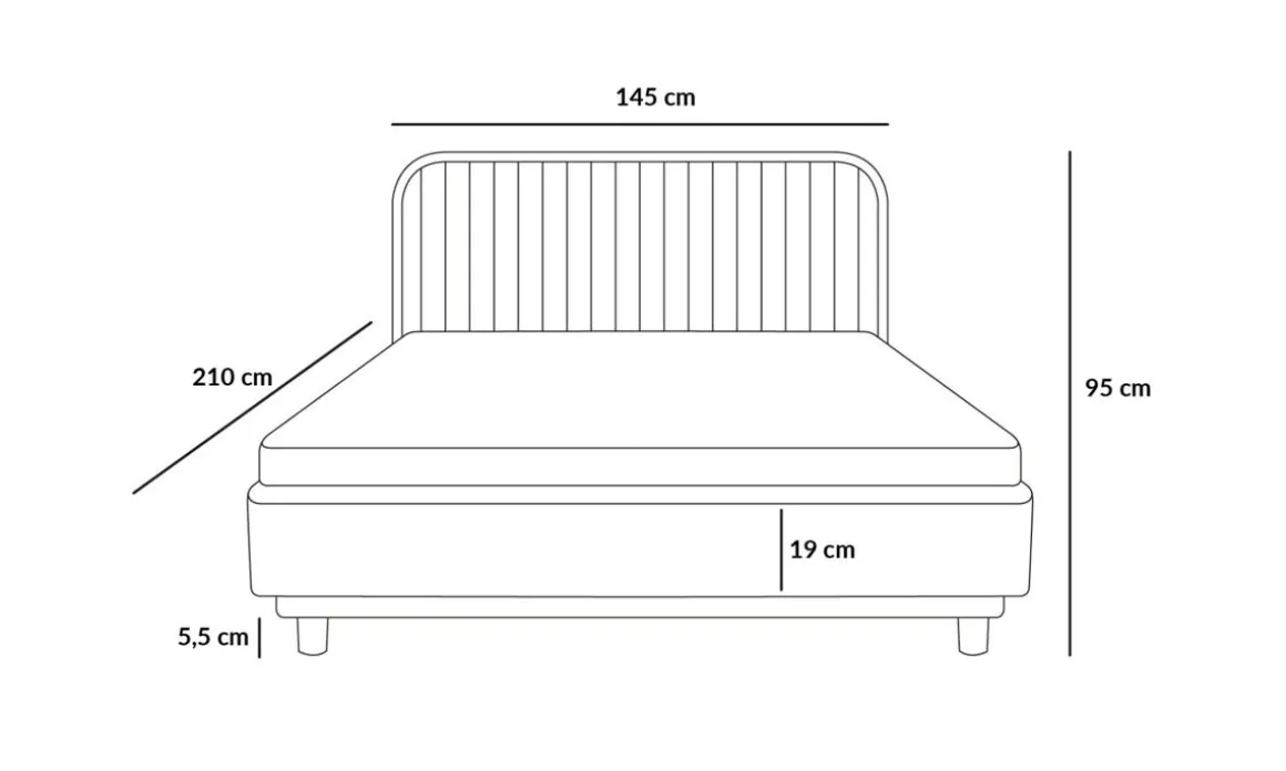 ko_karalius_welurowe_rozo_5.webp Łóżko Karalius Welurowe Rozowe 140X200 Cm