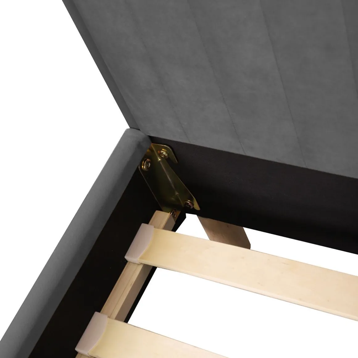 ko_karalius_welurowe_szar_4.webp Łóżko Karalius Welurowe Szare 90X200 Cm