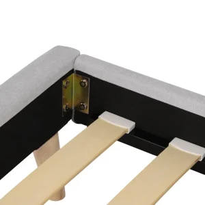 Łóżko Venlo Szare 160X200 Cm