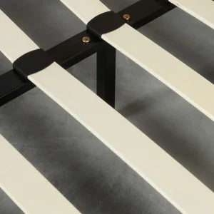 Łóżko Ze Stelazem Aster W Tkaninie Jasnoszare 160X200 Cm