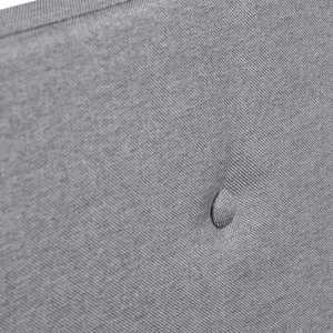 Łóżko Ze Stelazem Mikkel Welurowe Szare 160X200 Cm