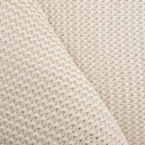 Koc Chenille Szenilowy Ecru 130X170 Cm