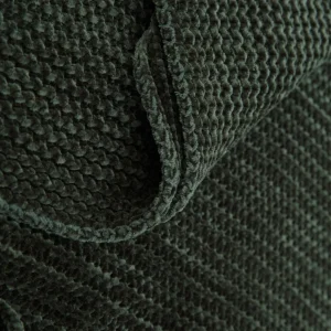 Koc Chenille Szenilowy Zielony 130X170 Cm