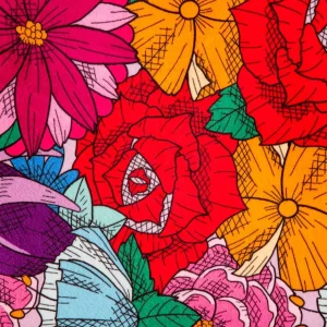 Koc Frida Kahlo W Kwiaty 130X170