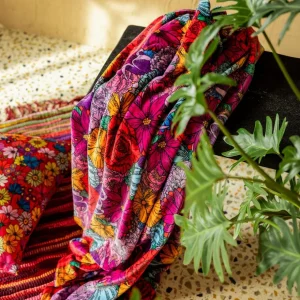 Koc Frida Kahlo W Kwiaty 130X170