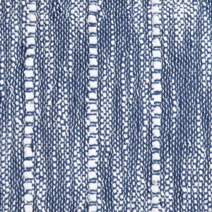 Koc Risa Granatowy Z Przeszyciami 130X170